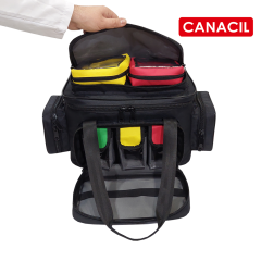 Canacil TK5405 Profesyonel Sporcu Sağlık Çantası | 54 CM | Siyah