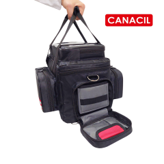 Canacil TK5405 Profesyonel Sporcu Sağlık Çantası | 54 CM | Siyah