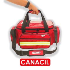 54 CM İlk Yardım ve Travma Çantası | TK5421 | Kırmızı | CANACIL | ÜSTAT Serisi