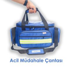 Canacil TK5423 Acil Müdahale Çantası | 54 CM | Saks Mavi | ÜSTAT-2 Serisi