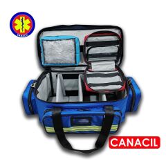 63 CM Profesyonel Travma Çantası | TK6523 | Saks Mavi | CANACIL | Su Geçirmez PVC