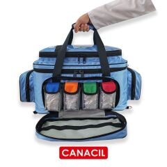 63 CM Profesyonel Travma Çantası | TK6525 | Siyah | CANACIL | Su Geçirmez PVC