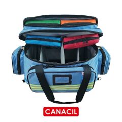 63 CM Profesyonel Travma Çantası | TK6525 | Siyah | CANACIL | Su Geçirmez PVC