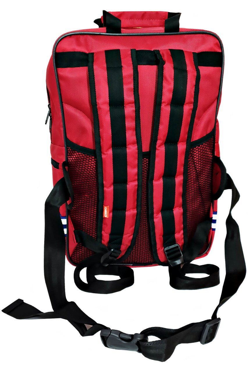 Canacil TK3841 Kişisel Koruyucu Donanım (KKD) Sırt Çantası | Kırmızı | 1900 Denye PVC | Tasarım Tescilli