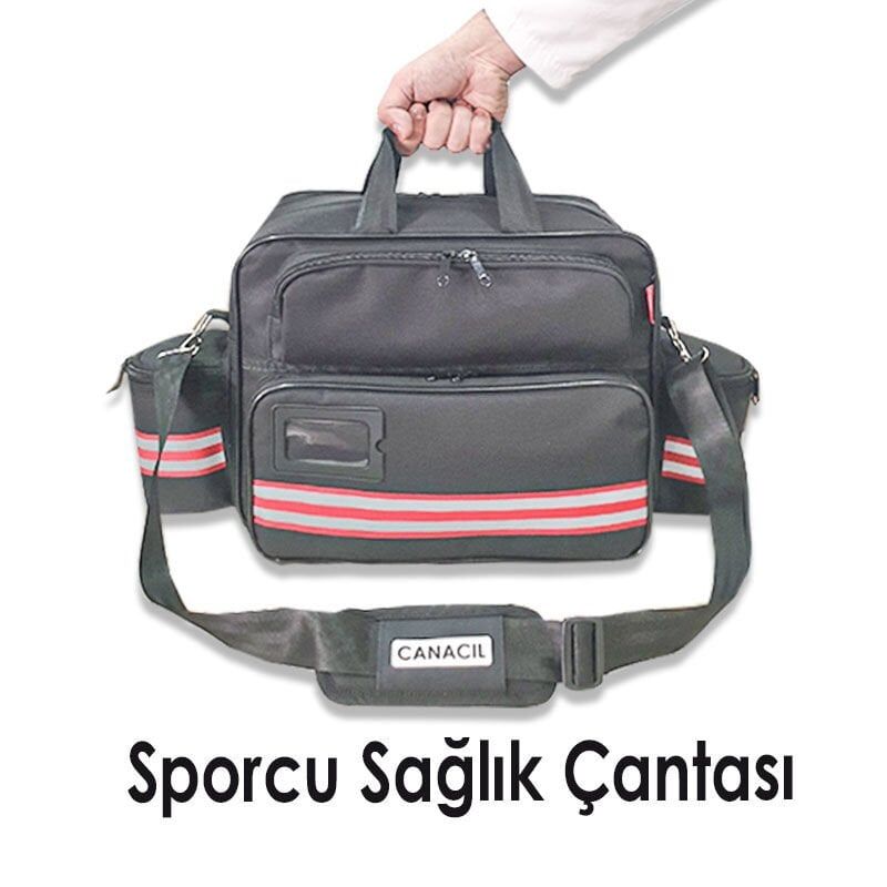 Canacil TK4135 Profesyonel Sporcu Sağlık Çantası | 4 Modüllü | Termal Ampul ve Numune Bölmeli | Tasarım Tescilli