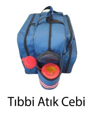 Canacil TK4136 Medikal Evde Bakım Çantası | P. Mavisi | Termal Ampul ve Numune Bölmeli | Tasarım Tescilli