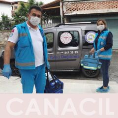 Canacil TK4136 Medikal Evde Bakım Çantası | P. Mavisi | Termal Ampul ve Numune Bölmeli | Tasarım Tescilli