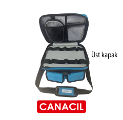 Canacil TK42061 Ehil Serisi Tıbbi Malzeme Çantası | Kırmızı | Tasarım Tescilli | Ücretsiz İlaç Kutusu Hediyeli