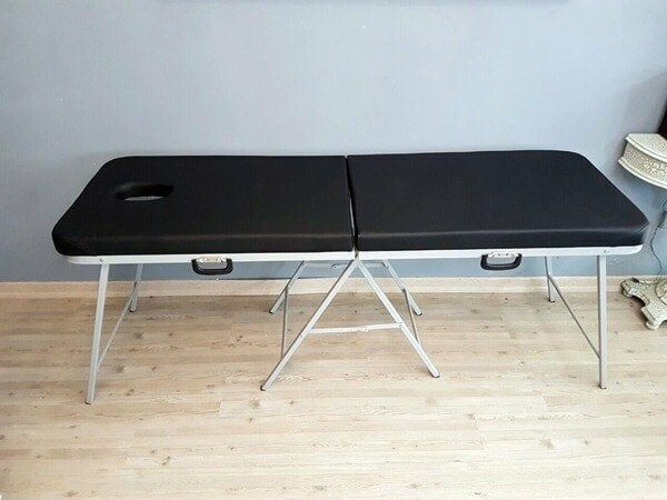 TAGESAN Çanta Tipi Katlanabilir Siyah Masaj Masası