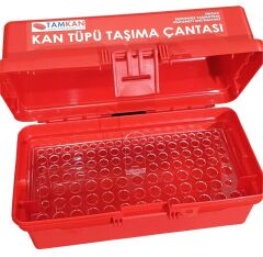 Tamkan TK1060 106’lık Kan Örnek Taşıma Çantası | Hibrit Kapasiteli | Mühürlenebilir Kilitli