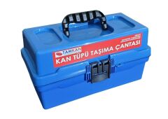 Tamkan TK1060 106’lık Kan Örnek Taşıma Çantası | Hibrit Kapasiteli | Mühürlenebilir Kilitli