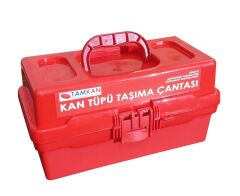 Tamkan TK1060 106’lık Kan Örnek Taşıma Çantası | Hibrit Kapasiteli | Mühürlenebilir Kilitli