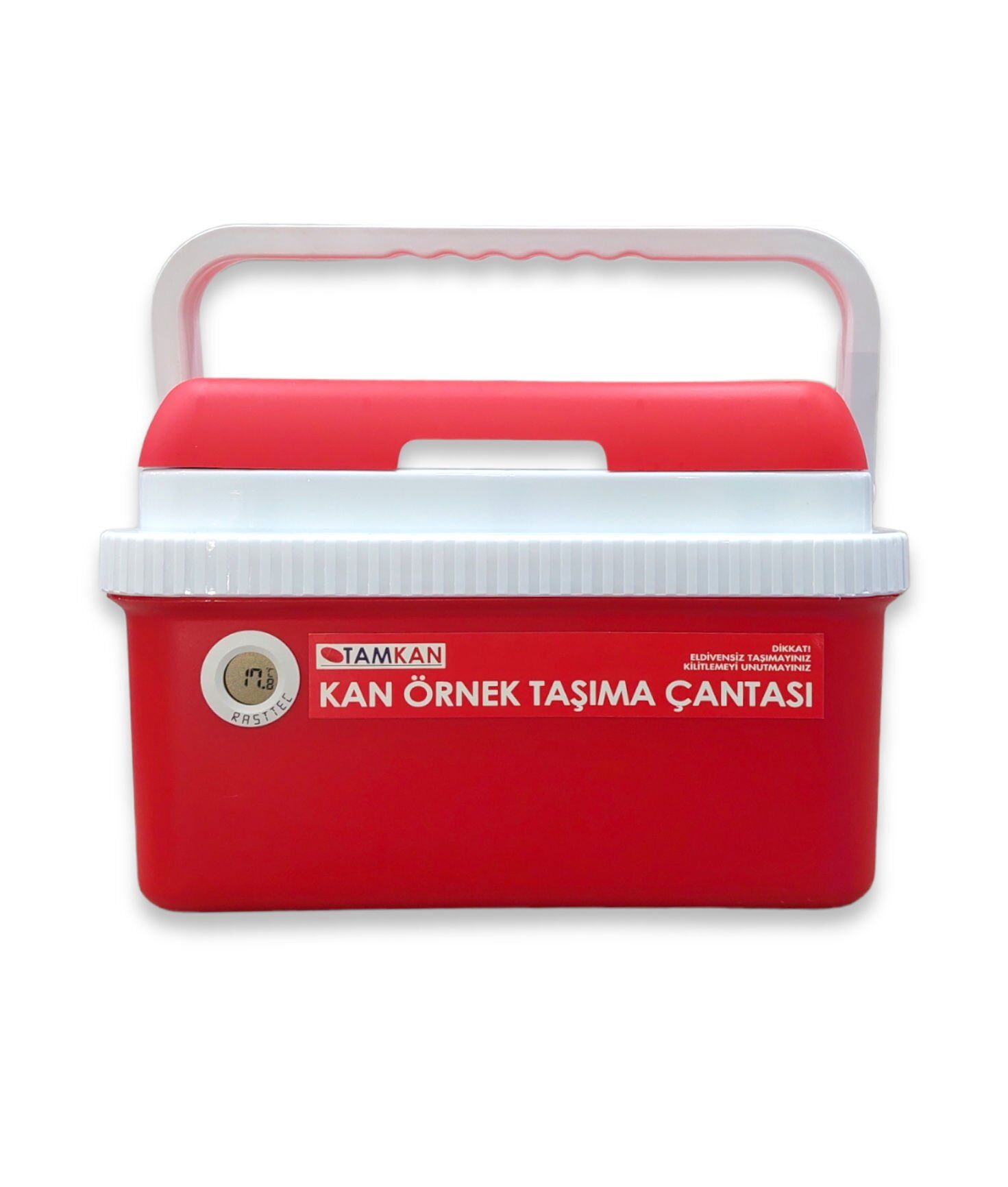 TK1266 166’lık Güvenlikli Kan Örnek Taşıma Çantası | Patentli | Dijital Dereceli | 12 Litre