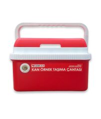 TK1266 166’lık Güvenlikli Kan Örnek Taşıma Çantası | Patentli | Dijital Dereceli | 12 Litre
