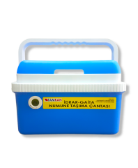 Tamkan TK1232 Soğuk Zincir İdrar ve Gaita Numune Taşıma Çantası | Dijital Dereceli | 12 Litre