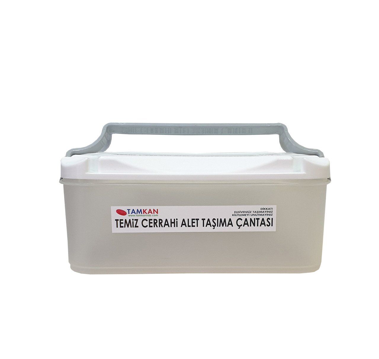 TK0615 Cerrahi Alet Taşıma Çantası | 14 Litre | Çift Kulplu ve Çift Kilitli | 27x43x17 cm