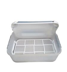 TK0615 Cerrahi Alet Taşıma Çantası | 14 Litre | Çift Kulplu ve Çift Kilitli | 27x43x17 cm