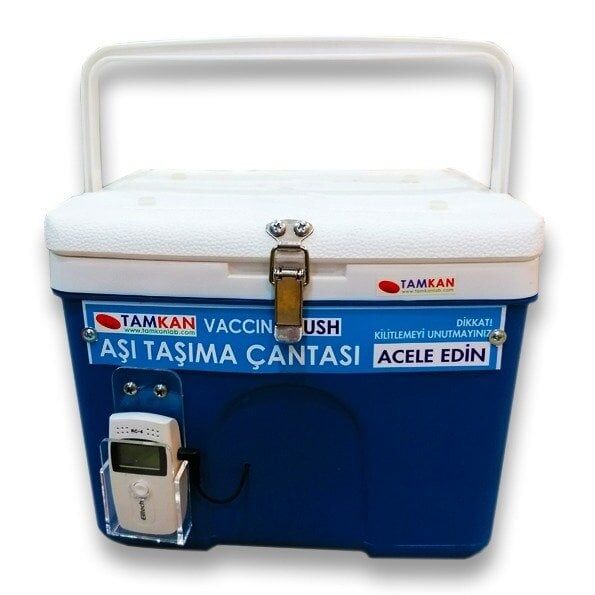 Tamkan 5 Litre Veri Kaydedicili Güvenlikli Aşı Nakil Çantası - TK7097