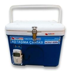 Tamkan 5 Litre Veri Kaydedicili Güvenlikli Aşı Nakil Çantası - TK7097