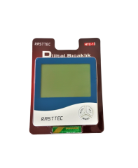 TK0502 Dijital Sıcaklık ve Nem Ölçer | LCD Ekranlı | Saat, Tarih ve Alarm Özellikli