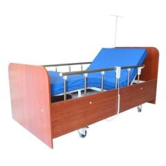 TAGESAN 2 Motorlu Ahşap Hasta Karyolası