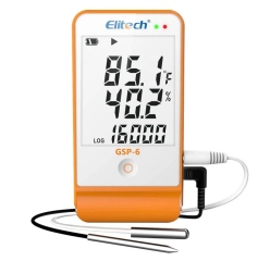TK2021 Profesyonel Sıcaklık ve Nem Veri Kayıt Cihazı | 32.000 Kayıt Hafızalı | Harici Sensörlü Data Logger