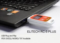 RC-5+ USB Sıcaklık Veri Kayıt Cihazı | Otomatik PDF Raporlu | 32.000 Kayıt Hafızalı | IP67 Su Geçirmez