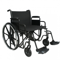 Poylin P1114 XXL Büyük Beden Tekerlekli Sandalye | 60 cm Ekstra Genişlik | 180 KG Taşıma Kapasitesi