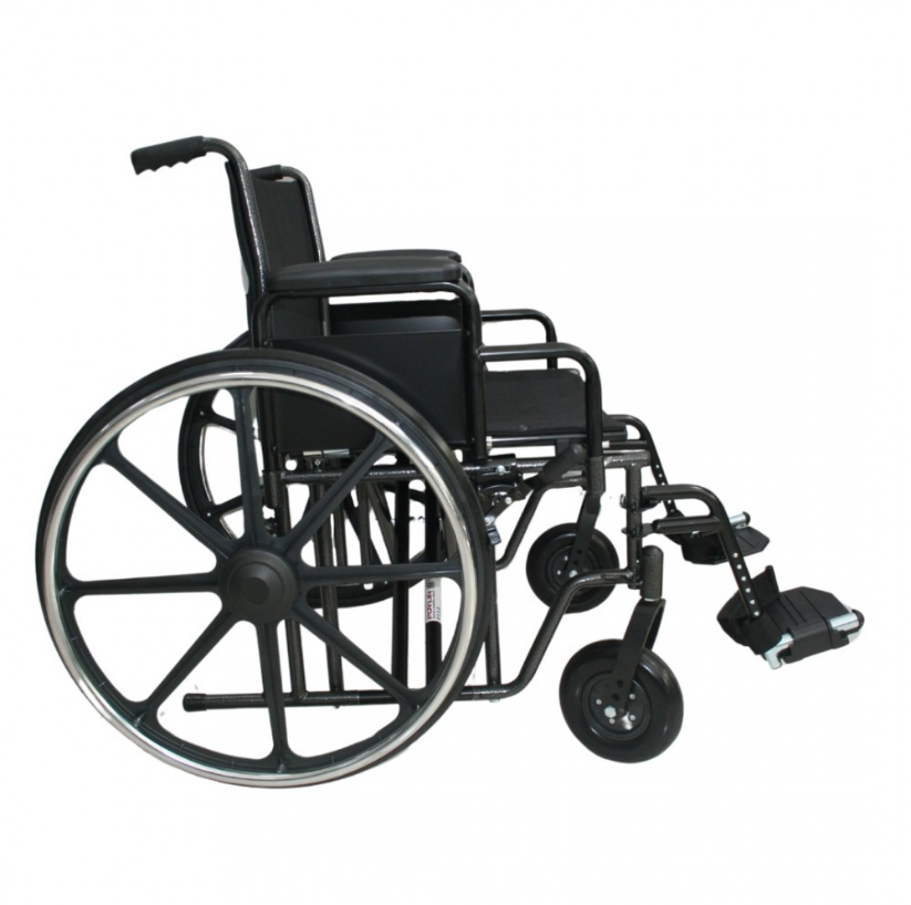 Poylin P1114 XXL Büyük Beden Tekerlekli Sandalye | 60 cm Ekstra Genişlik | 180 KG Taşıma Kapasitesi