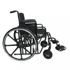 Poylin P1114 XXL Büyük Beden Tekerlekli Sandalye | 60 cm Ekstra Genişlik | 180 KG Taşıma Kapasitesi