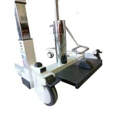 Poylin P770 Hidrolikli Ayarlanabilir Manuel Tuvalet Tekerlekli Transfer Sandalyesi hasta taşıma lifti klozet sandalye pedallı hasta arabası