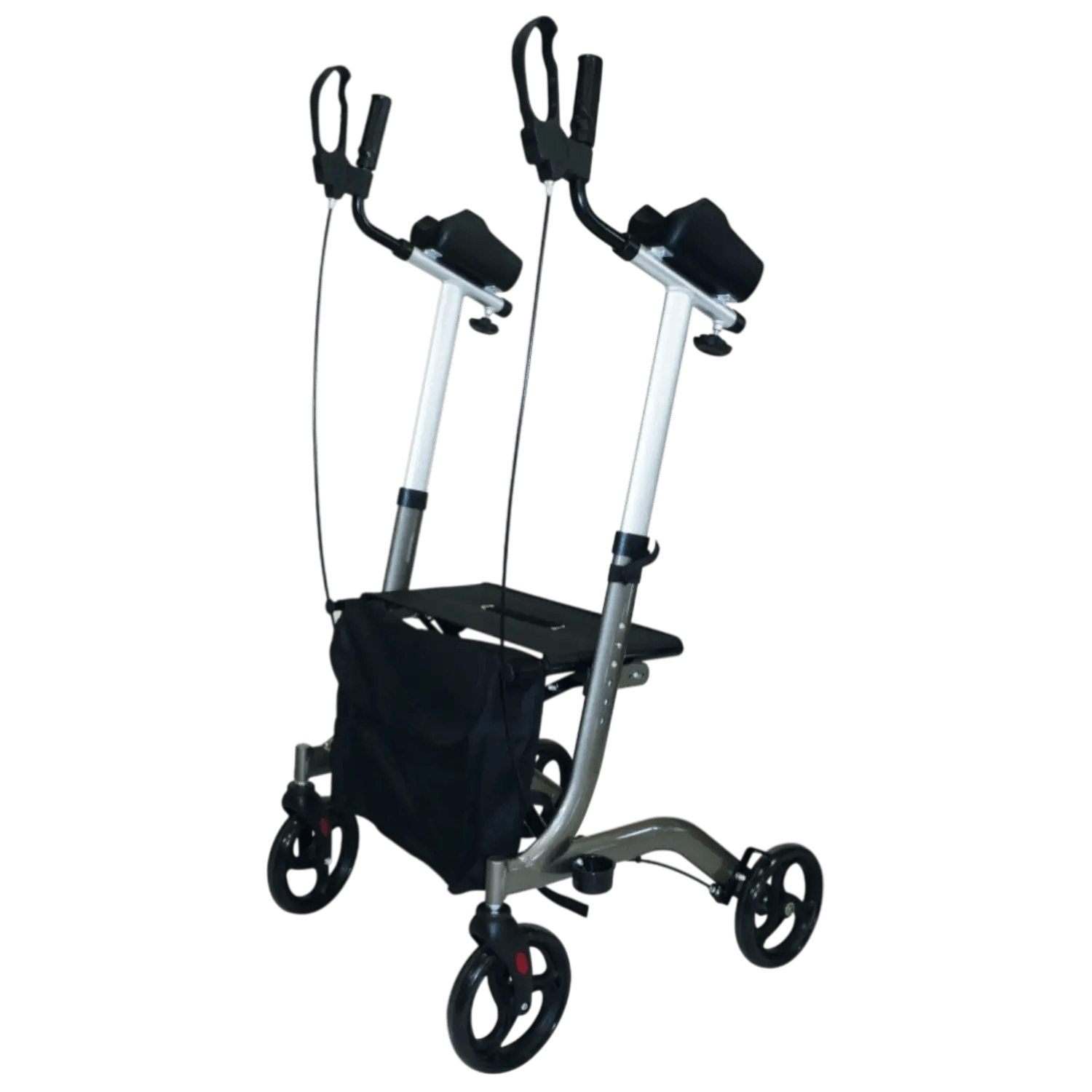 Poylin P787 Kol Dayamalı Lüks Rollator | Dik Yürüyüş Desteği | Ergonomik Ön Kol Destekli Yürüteç