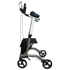 Poylin P787 Kol Dayamalı Lüks Rollator | Dik Yürüyüş Desteği | Ergonomik Ön Kol Destekli Yürüteç