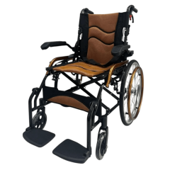 Poylin P807 Orta Tekerlekli Refakatçi Sandalyesi | Ergonomik ve Hafif | Kompakt Transfer Sandalyesi