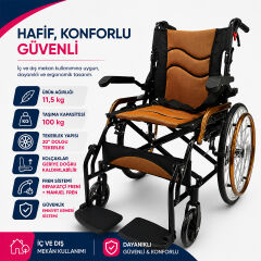 P807 Katlanabilir Hasta Taşıma Sedyesi | Dayanıklı, Hafif ve Güvenli Hasta Transferi