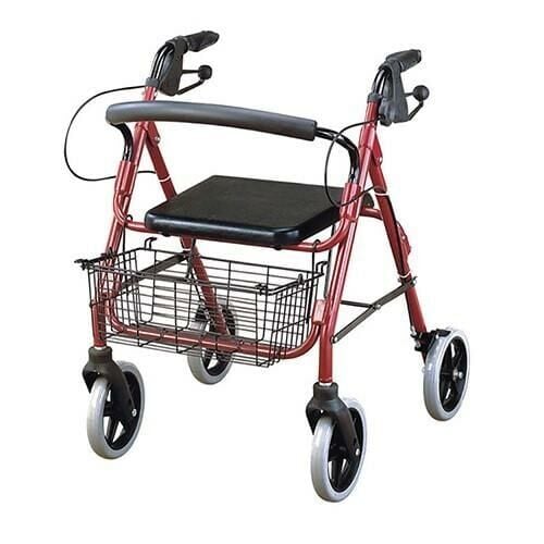 TAGESAN Tekerlekli Oturaklı Yürüteç Walker Rollator