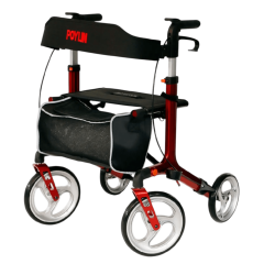 Poylin P888 Ultra Lüks Rollator | Hafif Alüminyum Şase | Ergonomik ve Şık Yürüme Desteği