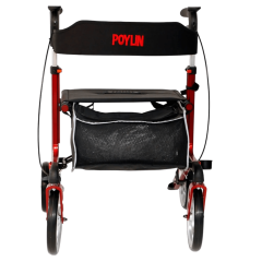 Poylin P888 Ultra Lüks Rollator | Hafif Alüminyum Şase | Ergonomik ve Şık Yürüme Desteği