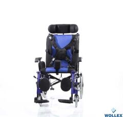 Poylin P958Y Çocuk Spastik Tekerlekli Sandalyesi | Tilt Özellikli | Tam Destekli Rehabilitasyon Sandalyesi