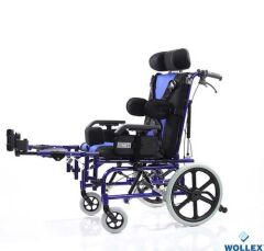 Poylin P958Y Çocuk Spastik Tekerlekli Sandalyesi | Tilt Özellikli | Tam Destekli Rehabilitasyon Sandalyesi