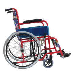 Poylin P970 Hafif Çocuk Tekerlekli Sandalyesi | Renkli ve Ergonomik | Katlanabilir Alüminyum Pediatrik Sandalye