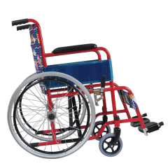 Poylin P970 Hafif Çocuk Tekerlekli Sandalyesi | Renkli ve Ergonomik | Katlanabilir Alüminyum Pediatrik Sandalye