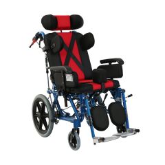 Golfi G458C Pediatrik Cerebral Palsy Tekerlekli Sandalye | Tilt Özellikli Çocuk CP, Spastik Hasta ve Rehabilitasyon Sandalyesi | Medikal Birlik