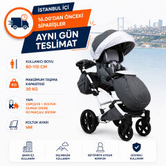 MyWam Mouse Aksesuarlı Engelli Puseti | Erken Müdahale Destekli | Tam Donanımlı Bebek ve Çocuk Puseti
