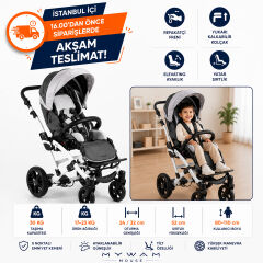 MyWam Mouse Engelli Çocuk Puseti | Erken Müdahale ve Rehabilitasyon Puseti | Ayarlanabilir Bebek Puseti