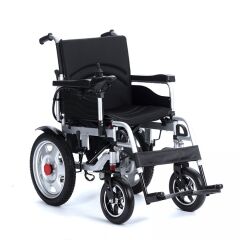 JT-098 Katlanır Akülü Tekerlekli Sandalye | Çift Motorlu Katlanabilir Elektrikli Hasta ve Engelli Sandalyesi | TAGESAN