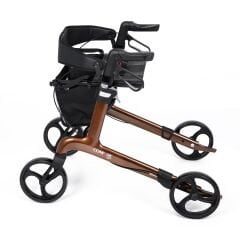 Spirit X4 Karbon Fiber Kahverengi Rolatör Yürüteç