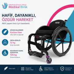 P152 Multifonksiyonel Manuel Tekerlekli Sandalye | Tilt Özellikli, Sırt Yatar ve Profesyonel Pozisyonlandırma Sistemi