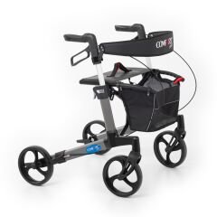 Spirit X3 Gri Alüminyum Lux Rolatör Yürüteç
