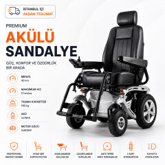 Poylin P278 Ultra Güçlü Arazi Tipi Akülü Tekerlekli Sandalye | Maksimum Tork, Yüksek Taşıma Kapasitesi ve Profesyonel Dış Mekân Performansı